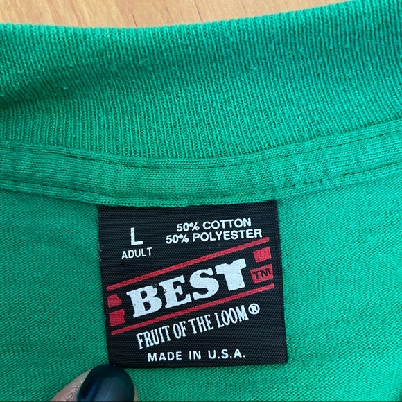 Vintage Irish State University St. Patrick’s Day Single Stitched T-Shirt Men’s L - Picture 7 of 7